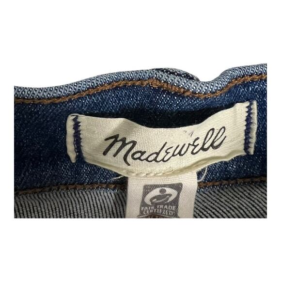 Madewell Jeans 10" High-Rise Skinny Stretch Denim 28 Blue Basic Casual Everyday - Picture 3 of 7